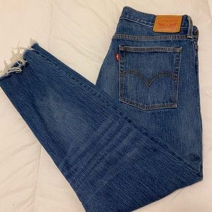 Levis ankle jeans
